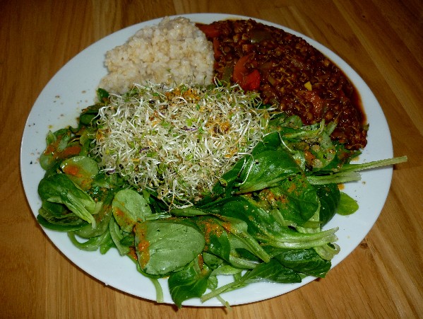 lentilles épicées riz complet.JPG